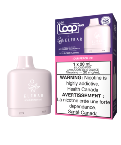 Stlth Loop Max X Elfbar Pod 50K - Sour Peach Ice