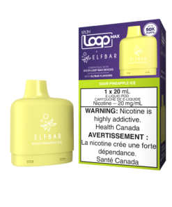 Stlth Loop Max X Elfbar Pod 50K - Sour Pineapple Ice