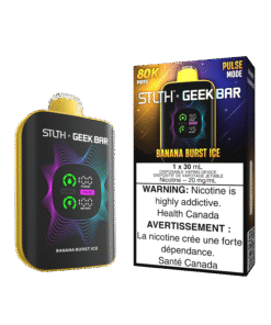 STLTH X GEEK BAR 80K DISPOSABLE - Banana Burst Ice