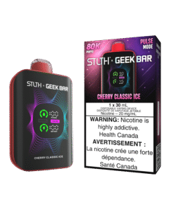 STLTH X GEEK BAR 80K DISPOSABLE - Cherry Classic Ice