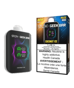 STLTH X GEEK BAR 80K DISPOSABLE - Coconut Ice