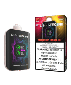 STLTH X GEEK BAR 80K DISPOSABLE - Strawberry Banana Ice