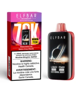 ELFBAR MOONNIGHT 70K PUFFS - Watermelon Ice