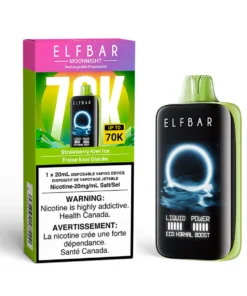 ELFBAR MOONNIGHT 70K PUFFS - Strawberry Kiwi Ice