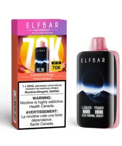ELFBAR MOONNIGHT 70K PUFFS - Strawberry Mango