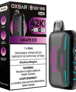 Oxbar Rocky Vapor G 42K Puffs - Grape Ice